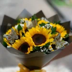 Bouquet en girasoles