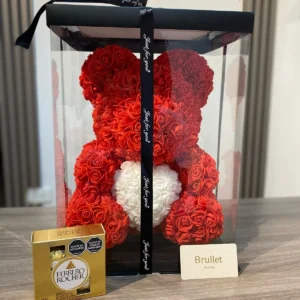 Oso teddy con caja de chocolates Ferrero Rocher